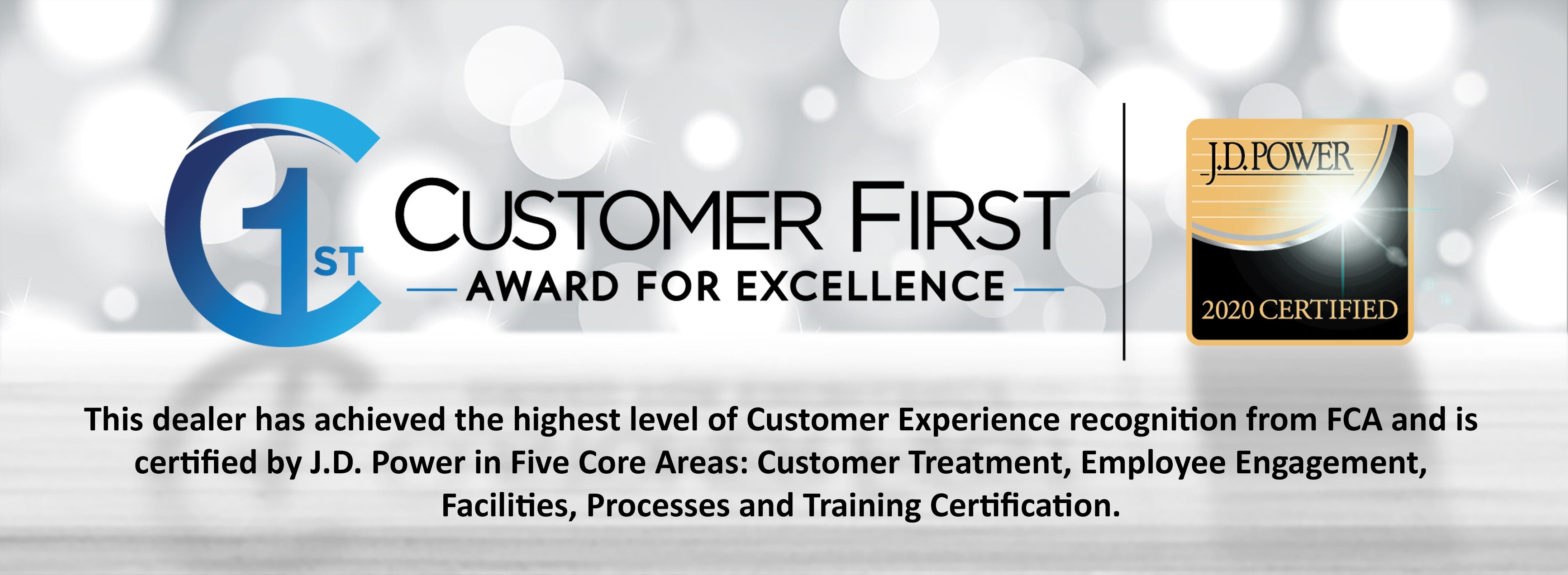 Customer First Award for Excellence for 2019 at Homan Chrysler Dodge Jeep Ram of Ripon in Ripon, WI