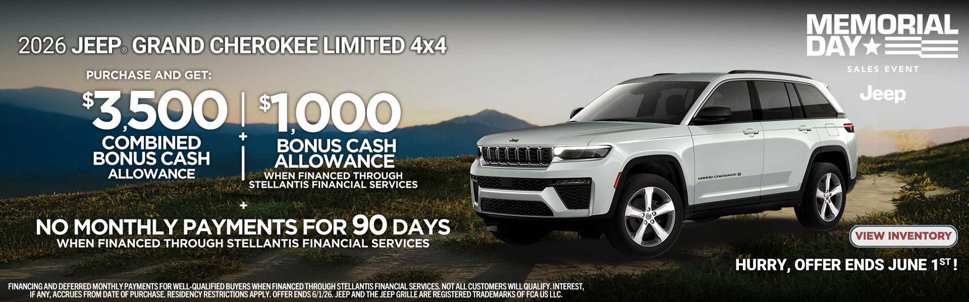 2026 Jeep Grnad Cherokee Limited 4X4